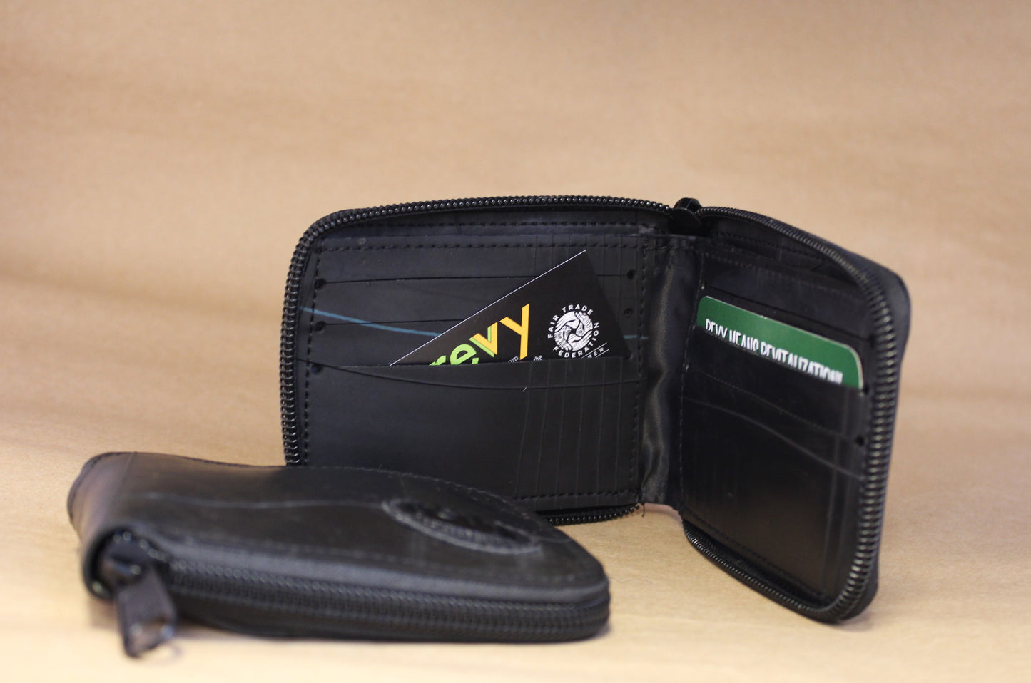 Revved Up Bi-Fold Zipper Wallet