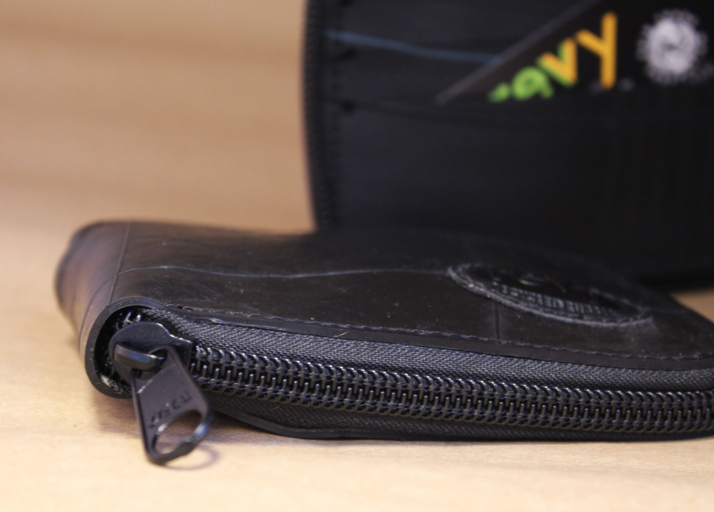 Revved Up Bi-Fold Zipper Wallet