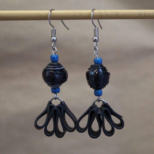 Las Tinecas Caucho Earrings