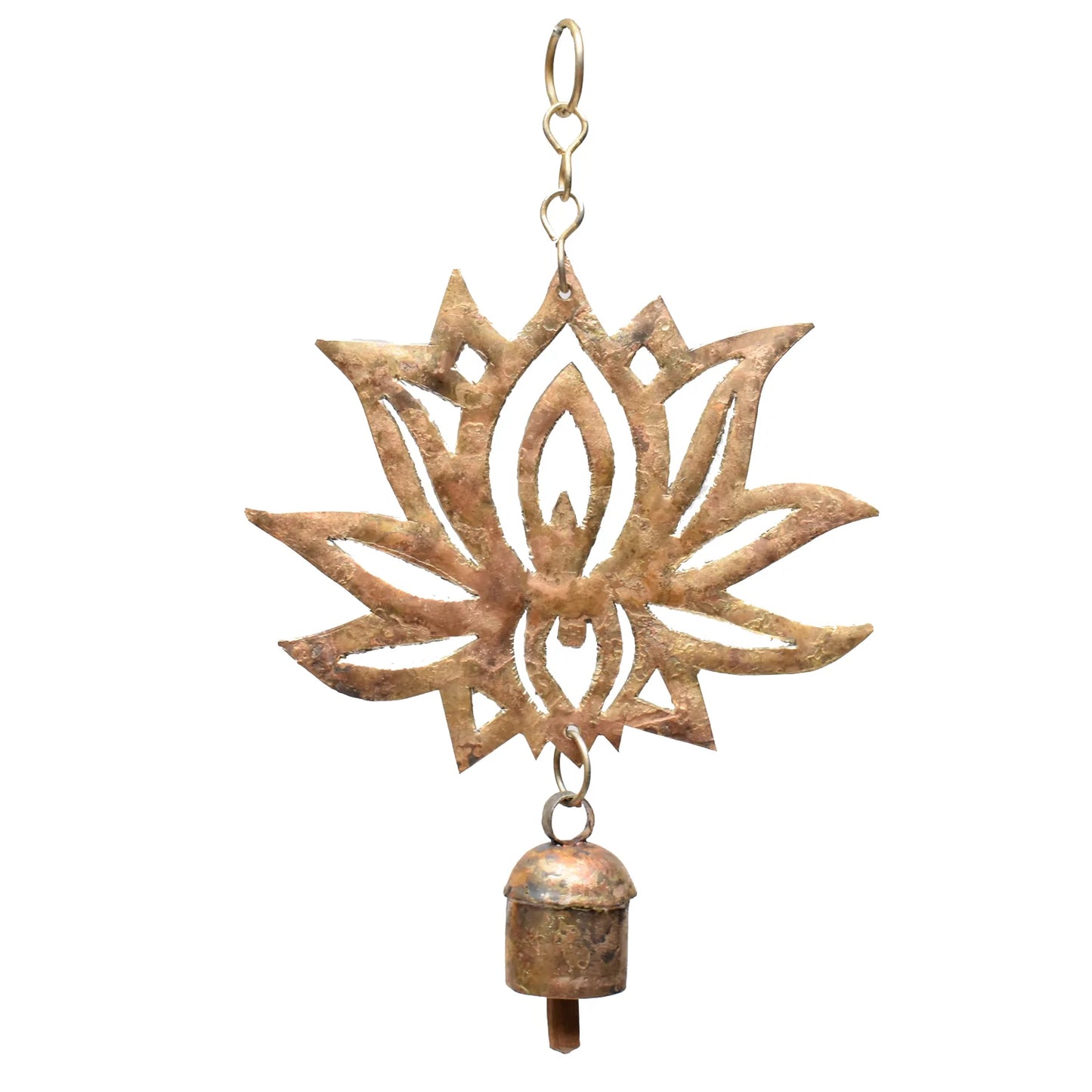 Hand-Cut Lotus Chime