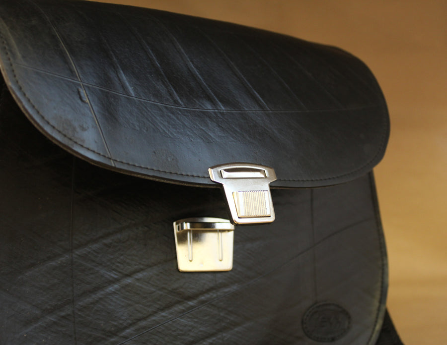 Revved Up Button Bag