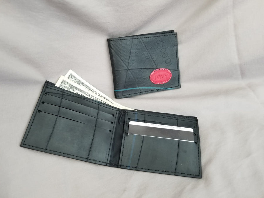 Revved Up Bi-Fold Zipper Wallet – Revy Fair Trade Products